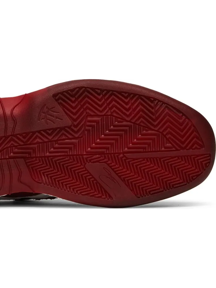 Кроссовки Adidas Human Made x Forum Low 'Grey Burgundy' — изображение 5 из 8, красный