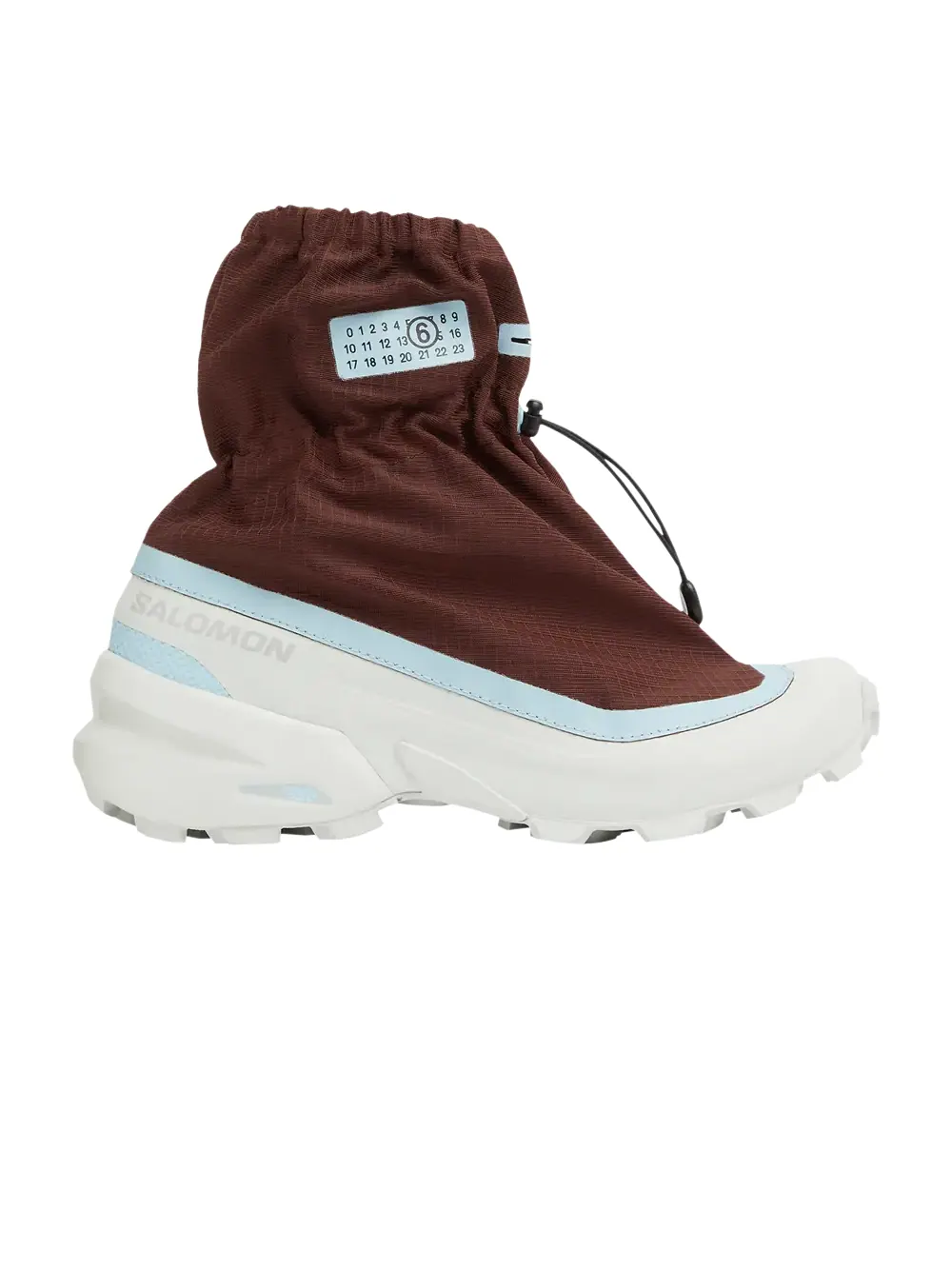 Кроссовки MM6 Maison Margiela x Cross Hike Mid Salomon — изображение 1 из 1, бордо