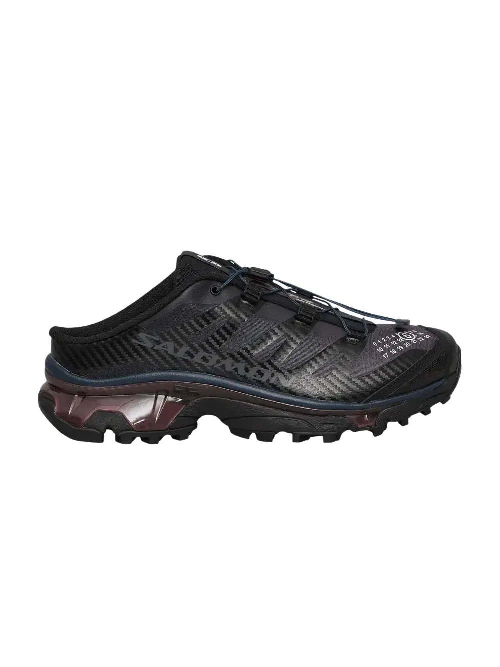 Мюли MM6 Maison Margiela x Salomon Wmns XT-4 — изображение 1 из 1, черный//фиолетовый