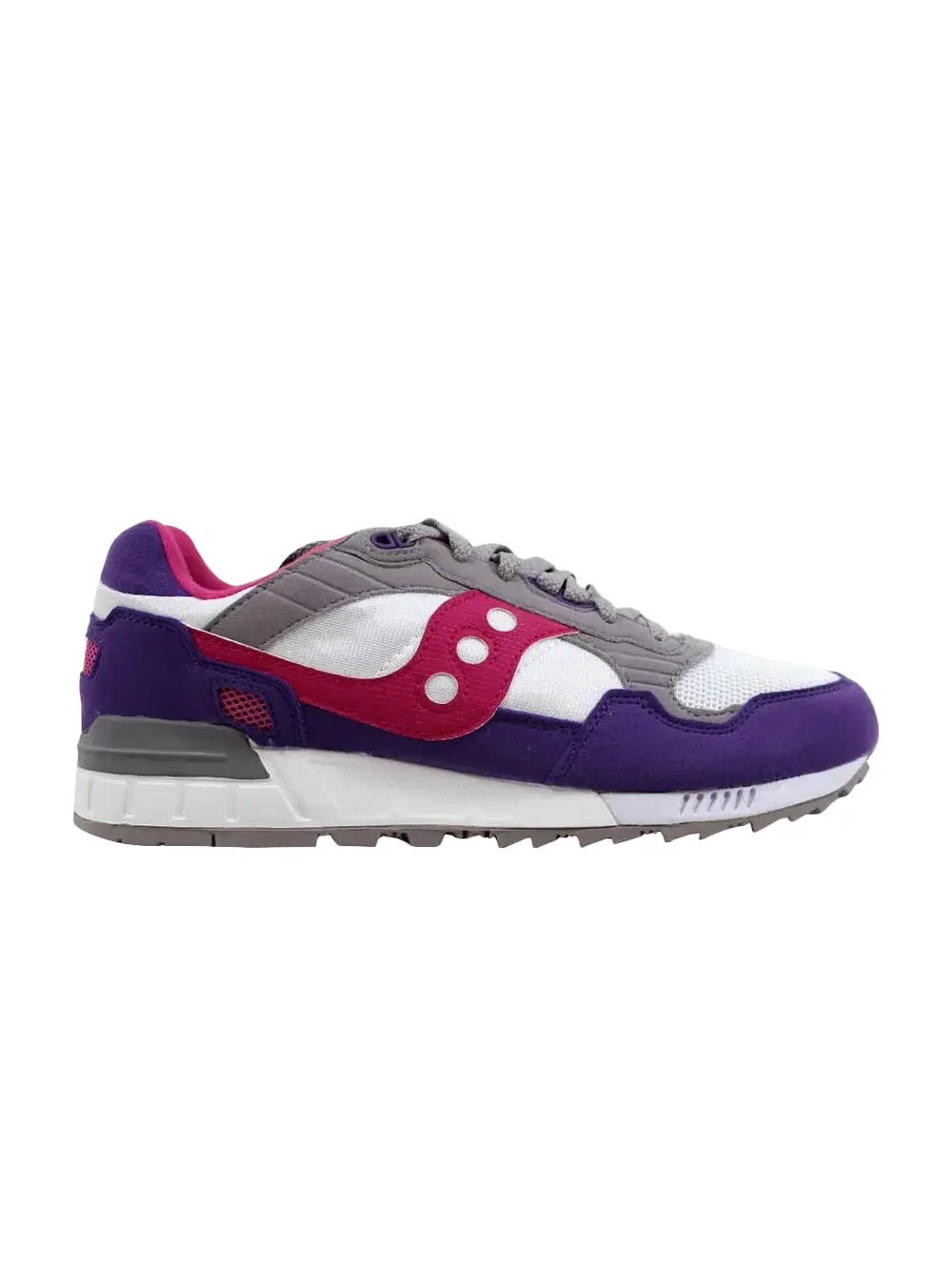 Кроссовки Wmns Shadow 5000 Saucony — изображение 1 из 1, белый/фиолетовый