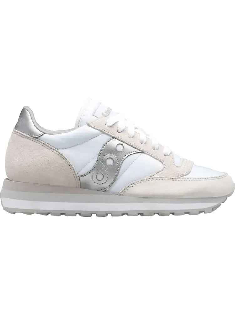 Кроссовки Saucony Wmns Jazz Triple White Silver — изображение 1 из 1, белый