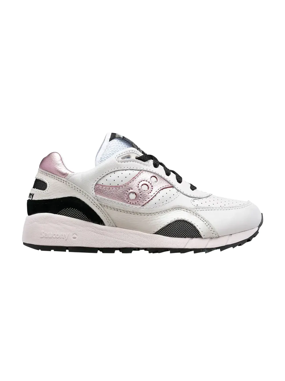 Кроссовки Wmns Shadow 6000 Saucony — изображение 1 из 1, белый/розовый