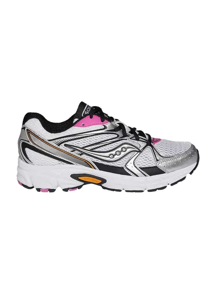 Кроссовки Saucony Wmns Grid Ride Millennium 'White Orange Pink' Foot Locker Exclusive — изображение 1 из 1
