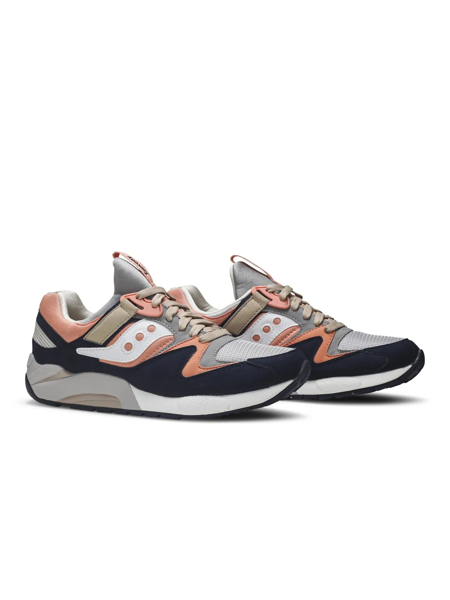 Кроссовки Elite x Bodega x Grid 9000 Saucony — изображение 8 из 8, синий/серый/оранжевый