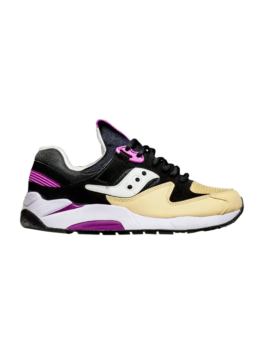 Кроссовки Grid 9000 Saucony — изображение 1 из 1, черный/кремовый