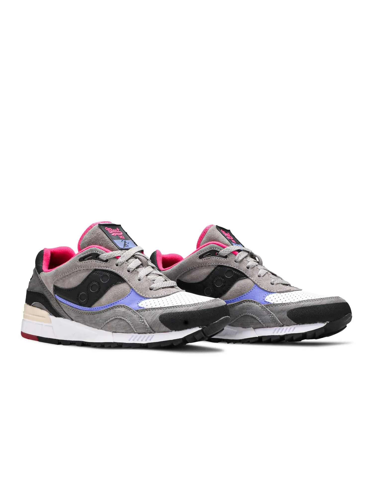 Кроссовки Shadow 90 x West NYC Saucony — изображение 8 из 8, серый/черный/розовый