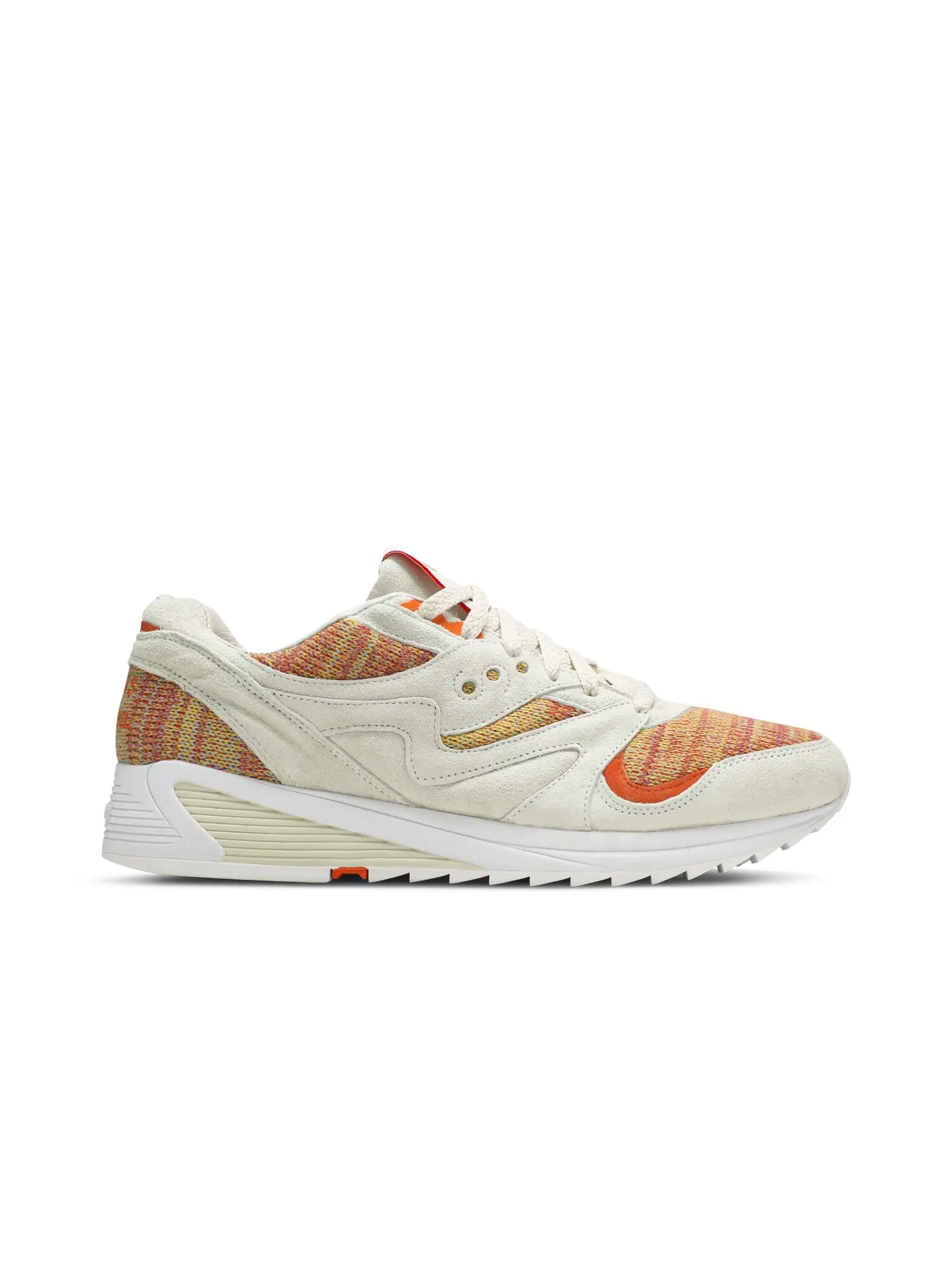 Кроссовки Footpatrol x Beams Grid 8000 Saucony — изображение 1 из 8, бежевый/оранжевый