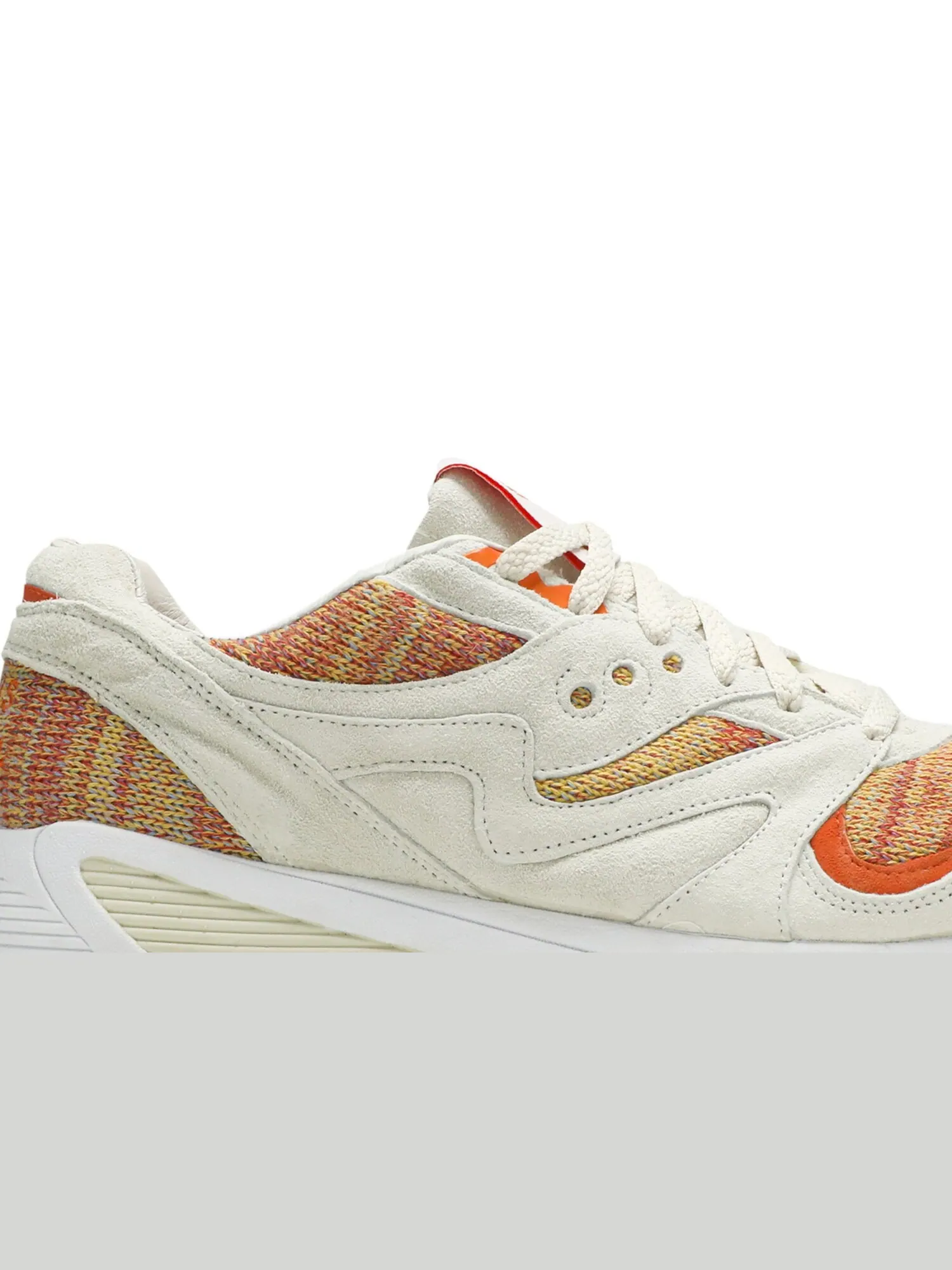 Кроссовки Footpatrol x Beams Grid 8000 Saucony — изображение 2 из 8, бежевый/оранжевый
