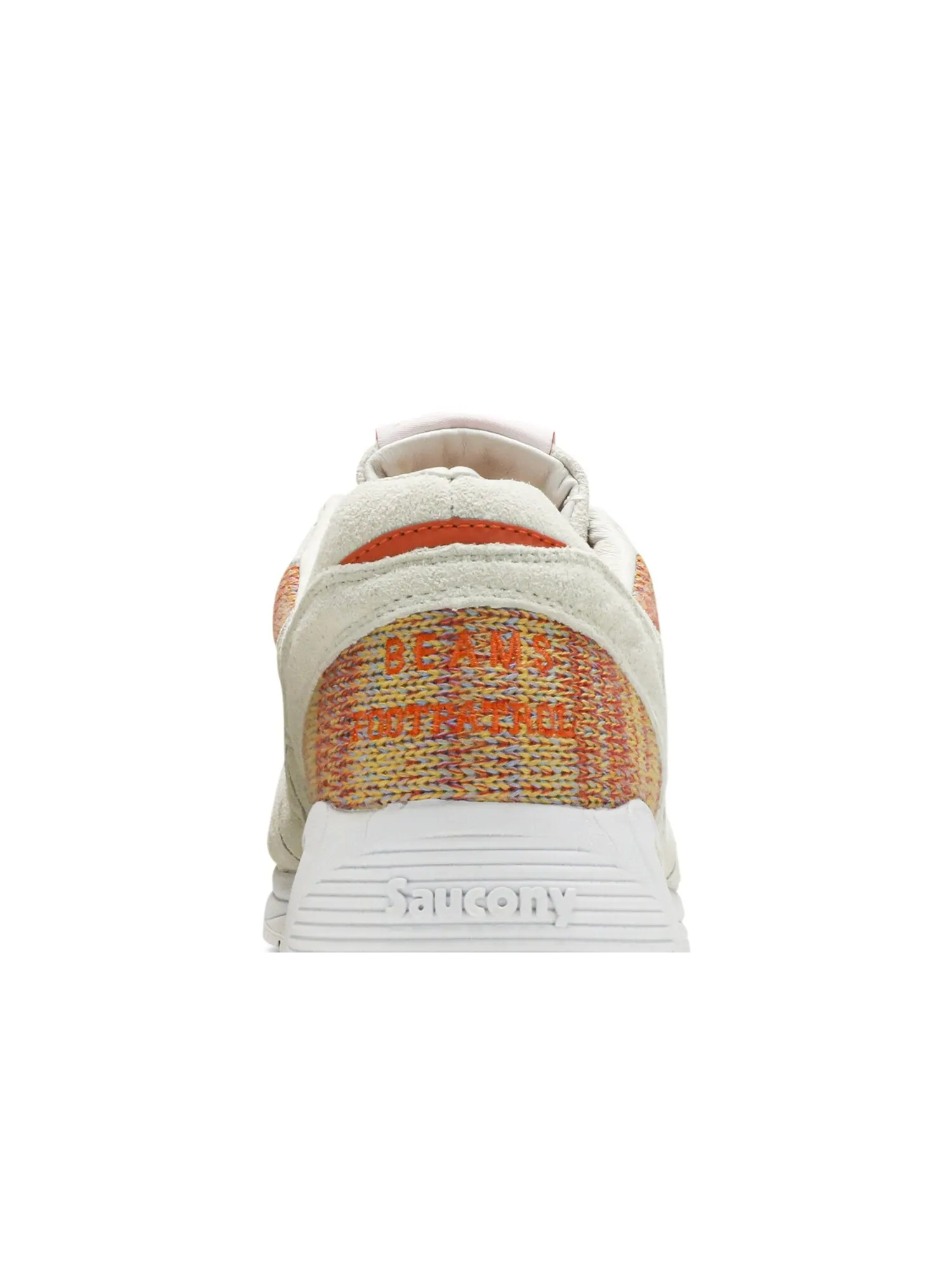 Кроссовки Footpatrol x Beams Grid 8000 Saucony — изображение 7 из 8, бежевый/оранжевый