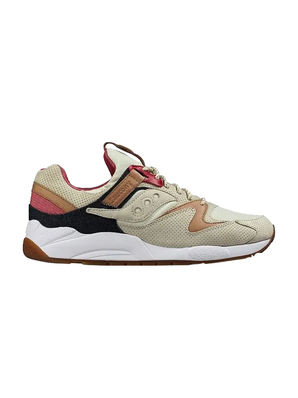 Кроссовки Grid 9000 Saucony — изображение 1 из 1, бежевый/синий/красный