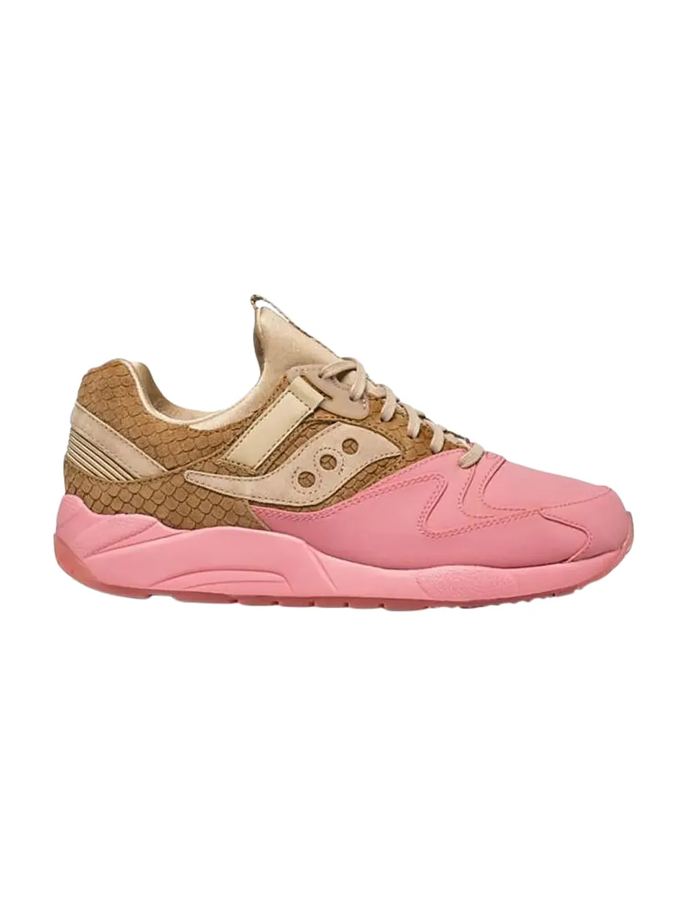 Кроссовки Grid 9000 HT Saucony — изображение 1 из 1, бежевый/розовый