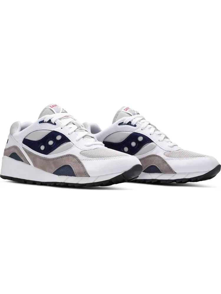 Кроссовки Saucony Shadow 6000 White Navy — изображение 8 из 8, синий