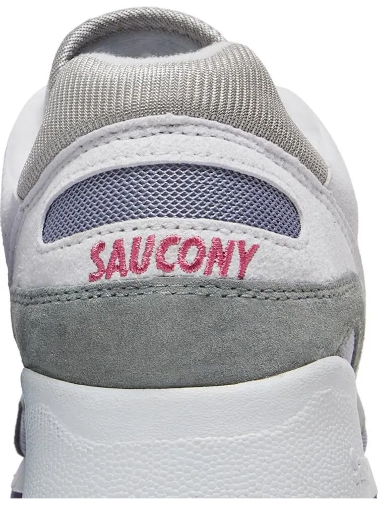 Кроссовки Saucony Shadow 6000 White Purple — изображение 7 из 8, фиолетовый