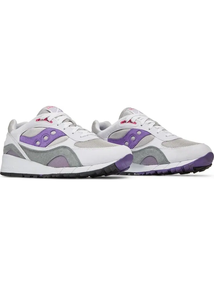 Кроссовки Saucony Shadow 6000 White Purple — изображение 8 из 8, фиолетовый