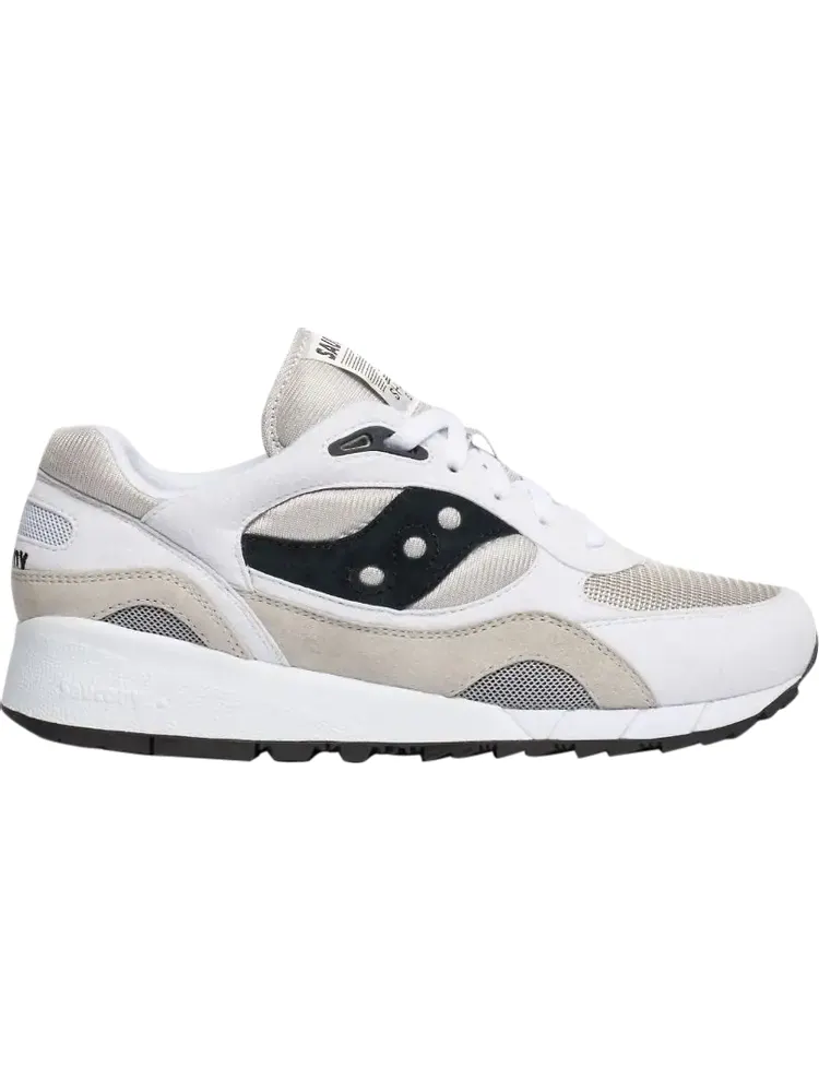Кроссовки Saucony Shadow 6000 White Grey — изображение 1 из 1, белый