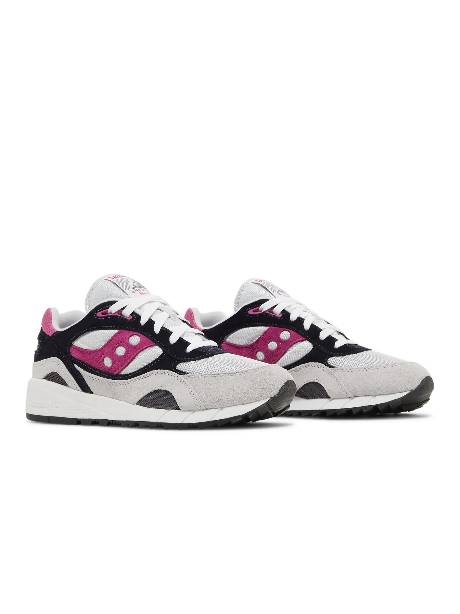 Кроссовки Shadow 6000 Saucony — изображение 8 из 8, серый/розовый