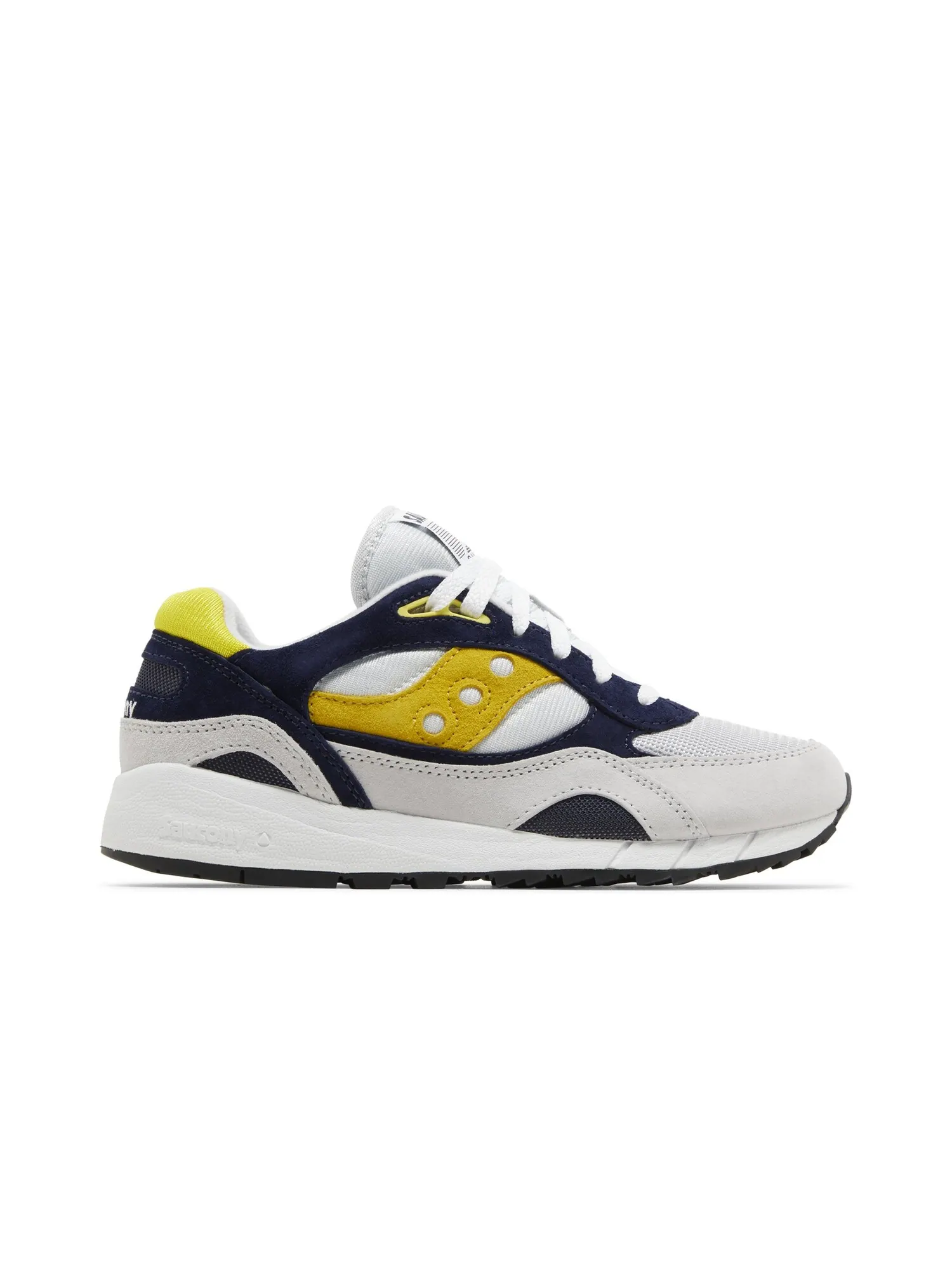 Кроссовки Saucony Shadow 6000 — изображение 1 из 8, серый/синий/желтый