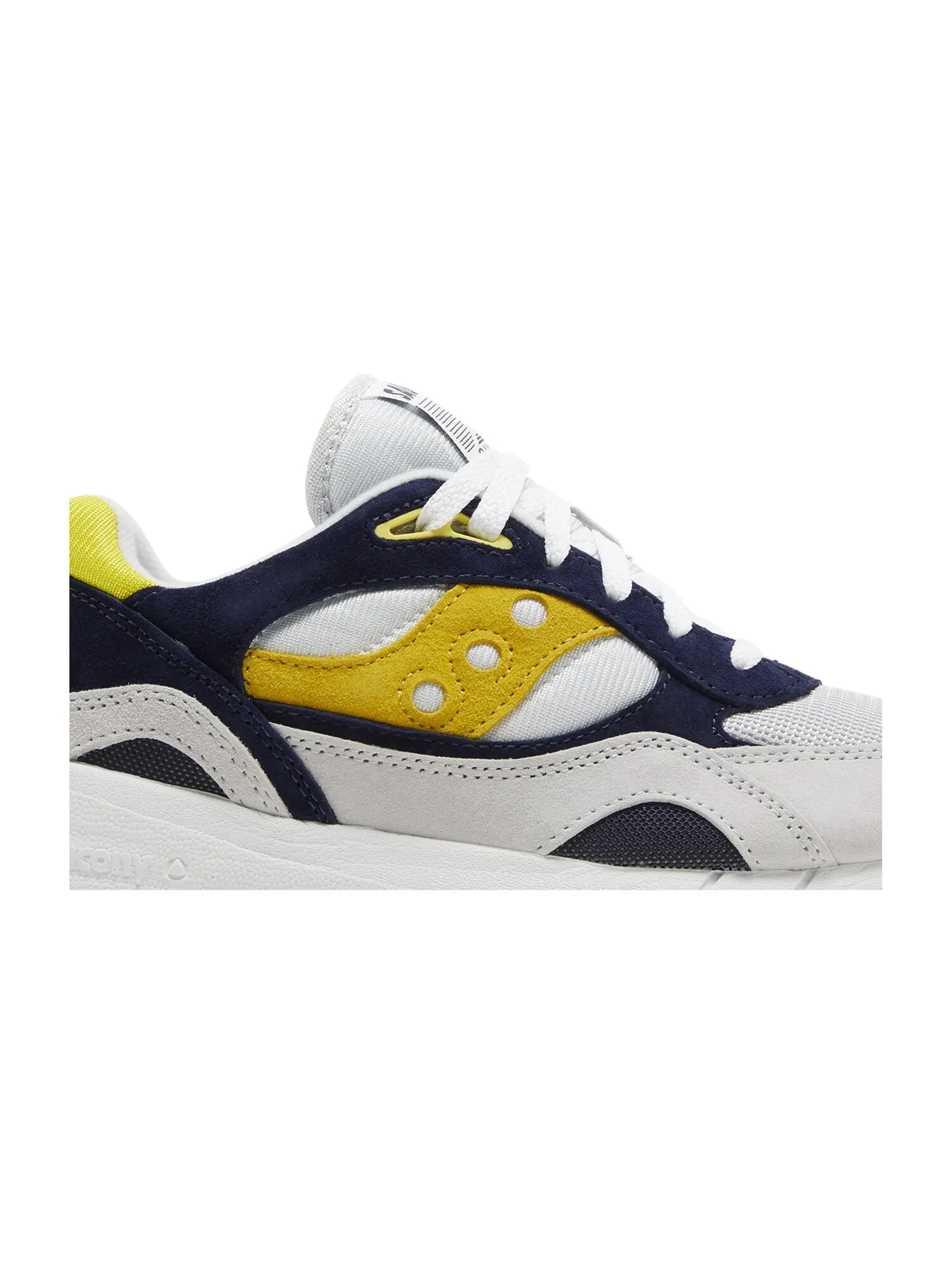 Кроссовки Saucony Shadow 6000 — изображение 2 из 8, серый/синий/желтый