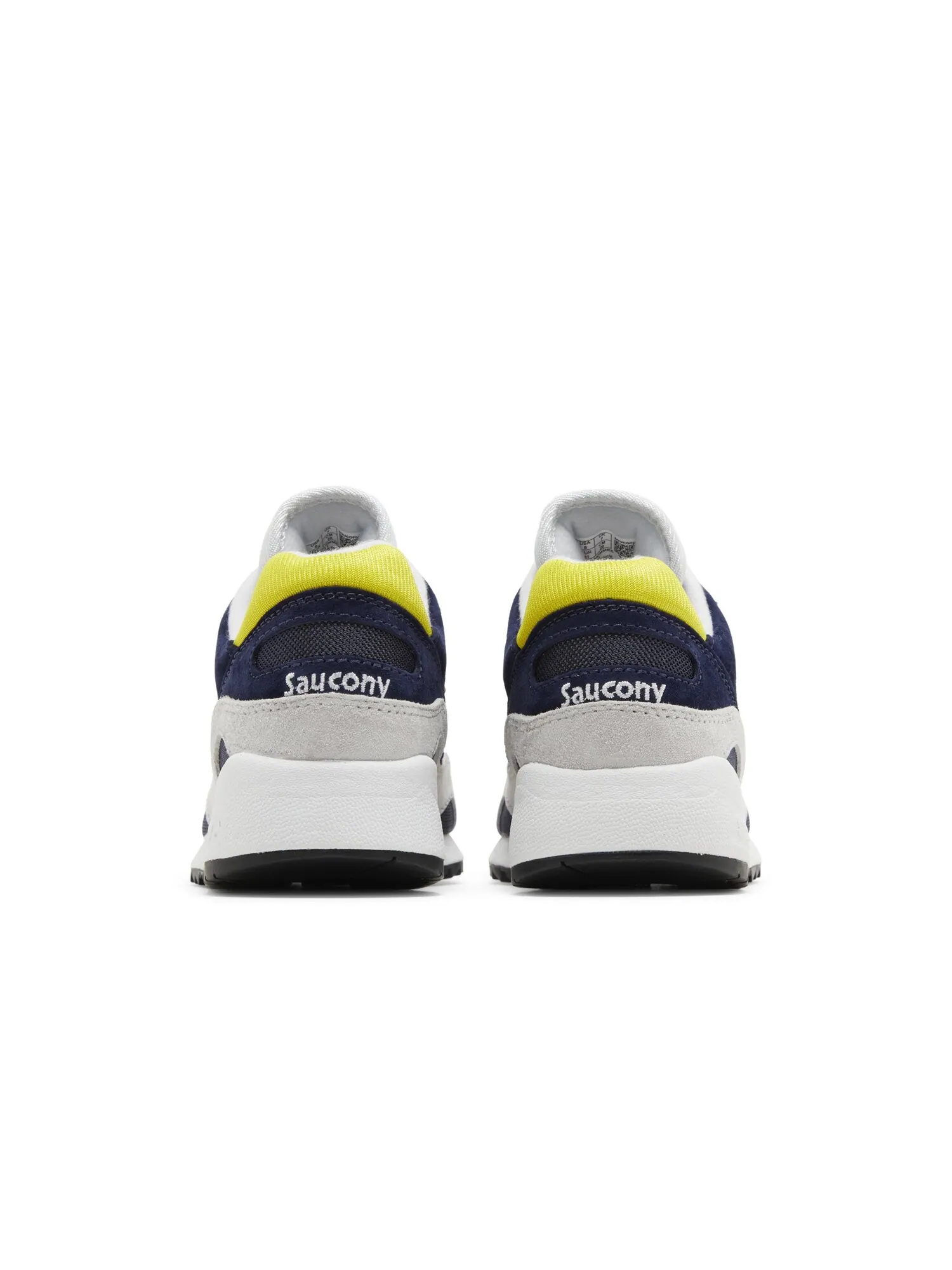 Кроссовки Saucony Shadow 6000 — изображение 6 из 8, серый/синий/желтый