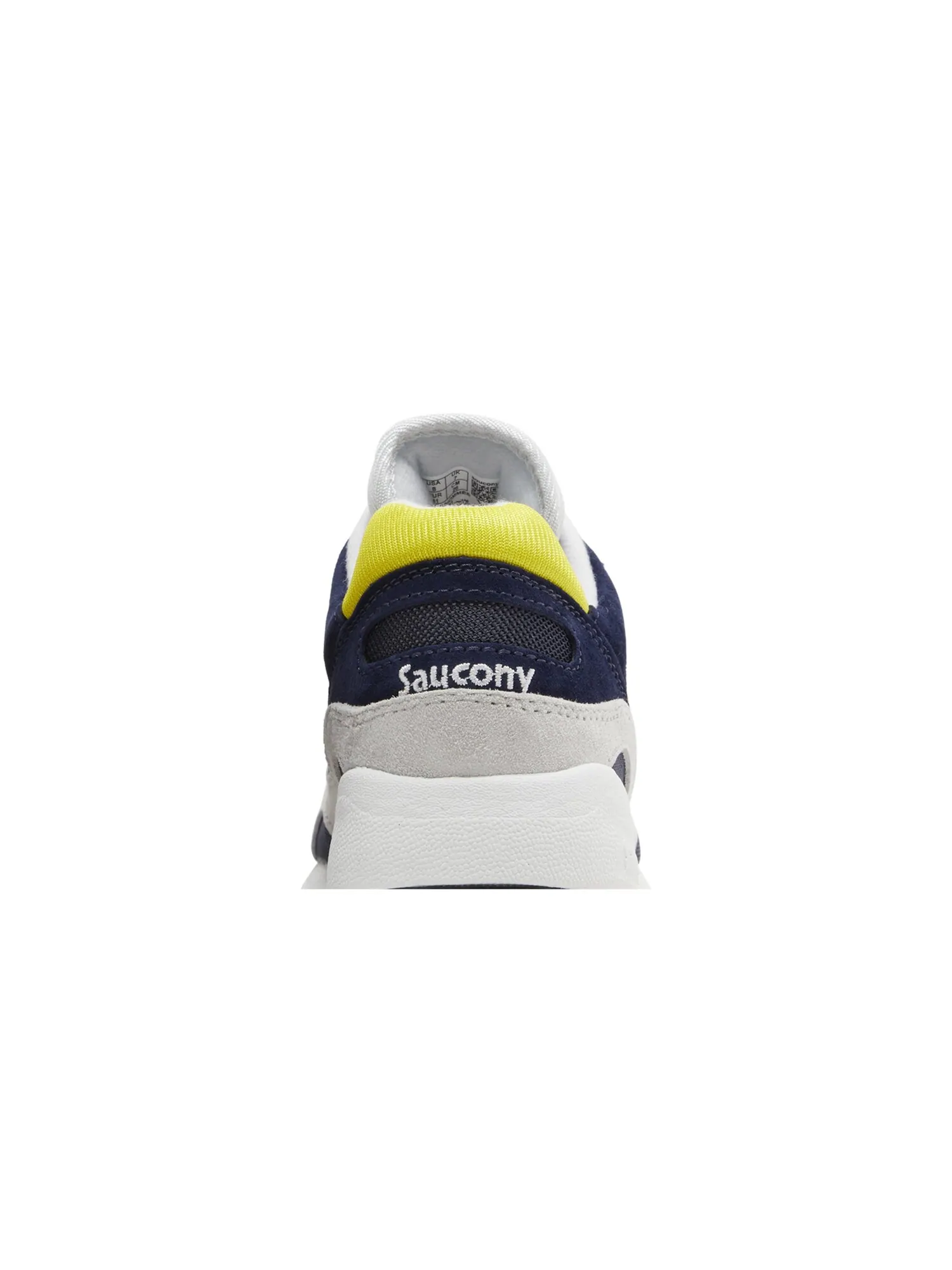 Кроссовки Saucony Shadow 6000 — изображение 7 из 8, серый/синий/желтый