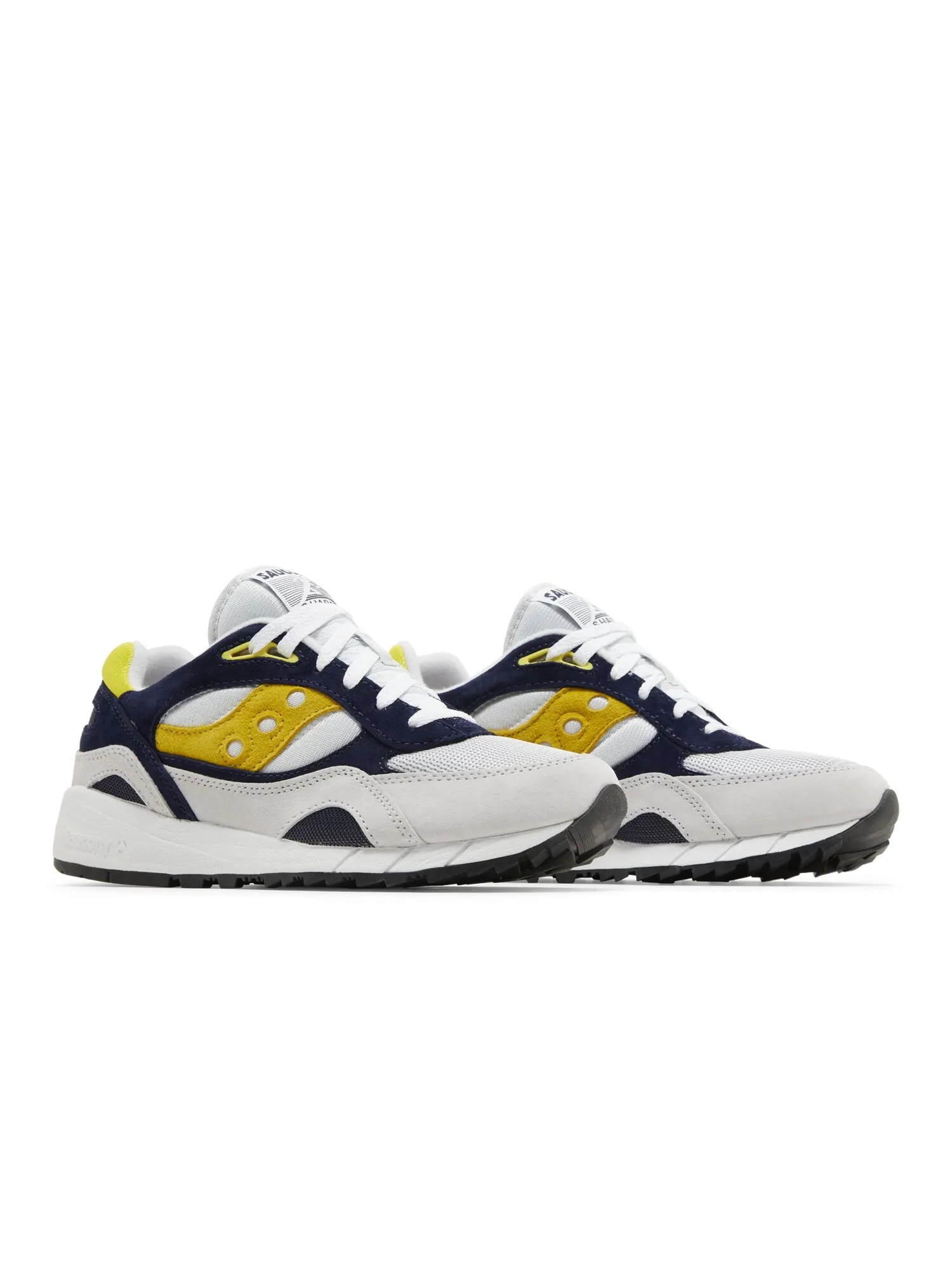 Кроссовки Saucony Shadow 6000 — изображение 8 из 8, серый/синий/желтый
