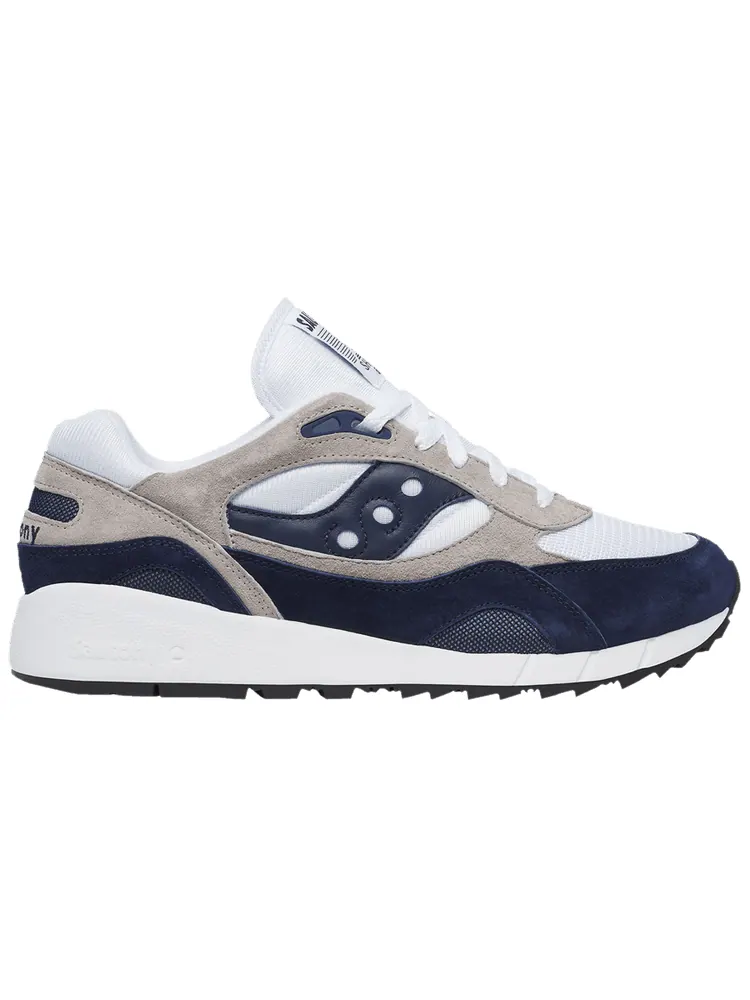 Кроссовки Saucony Shadow 6000 'White Navy' — изображение 1 из 1, белый