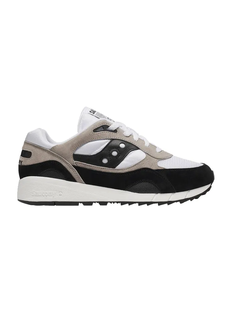Кроссовки Saucony Shadow 6000 'White Black' — изображение 1 из 1, белый/черный