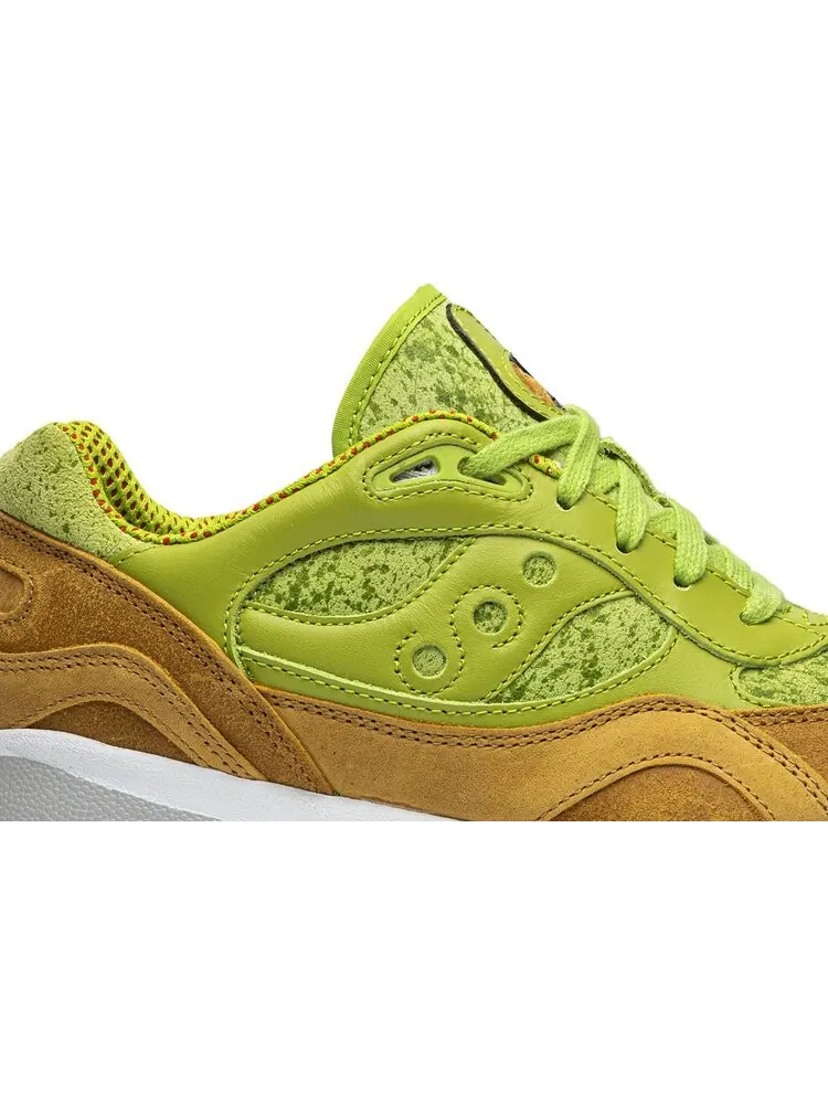 Кроссовки Saucony Shadow 6000 Avocado Toast — изображение 2 из 8, зеленый