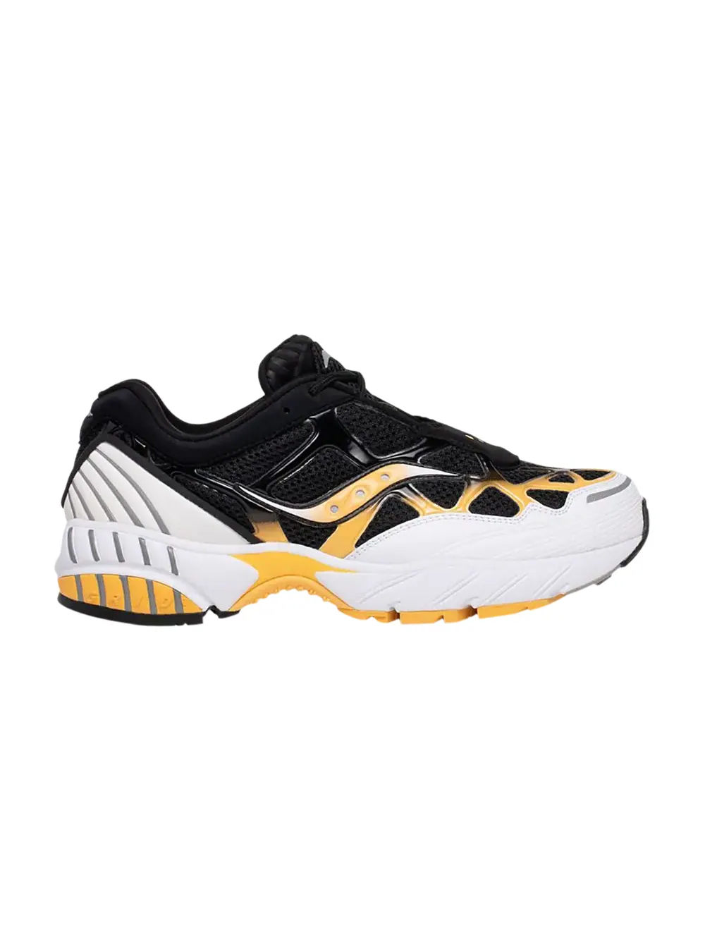 Кроссовки Grid Web Saucony — изображение 1 из 1, белый/черный/желтый
