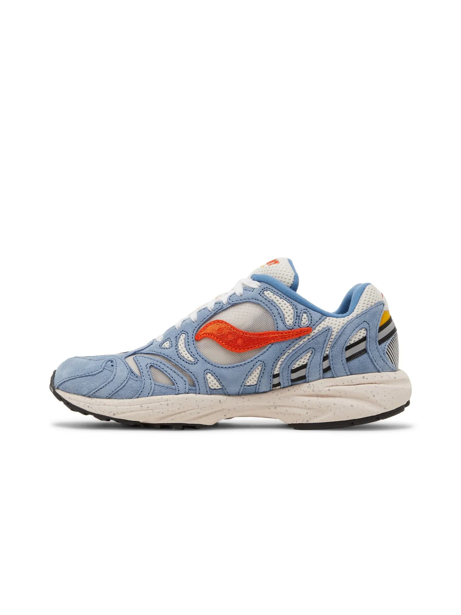 Кроссовки Grid Azura 2000 Saucony — изображение 3 из 8, синий/оранжевый