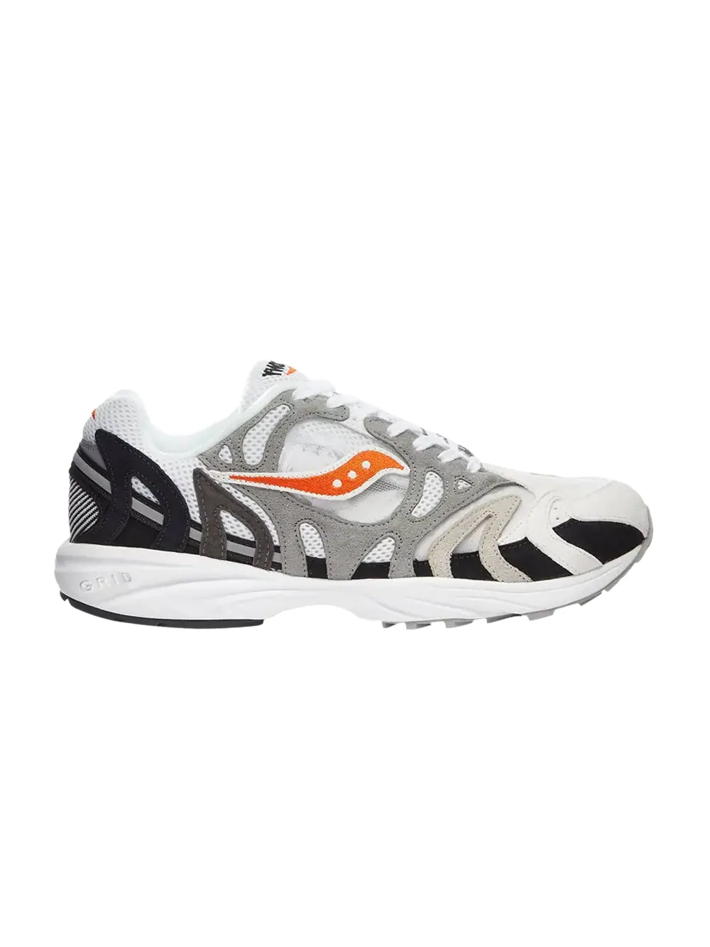 Кроссовки Grid Azura 2000 Saucony — изображение 1 из 1, белый//оранжевый
