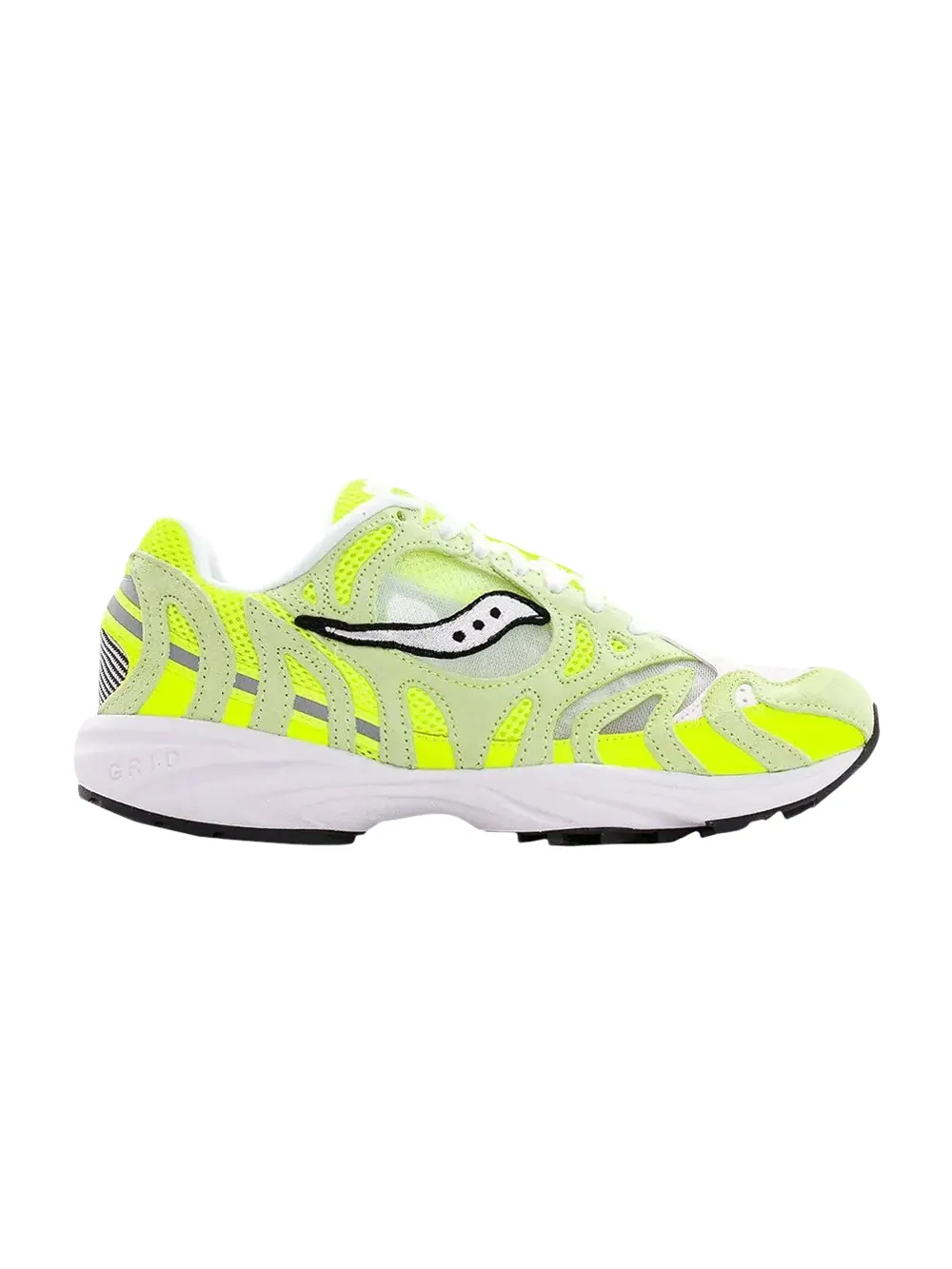 Кроссовки Grid Azura 2000 Saucony — изображение 1 из 1, желтый