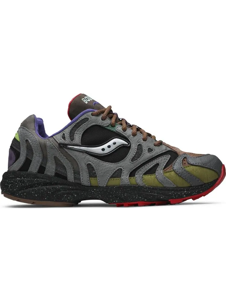 Кроссовки Saucony Bodega x Grid Azura 2000 Ever Ready — изображение 1 из 8, серый