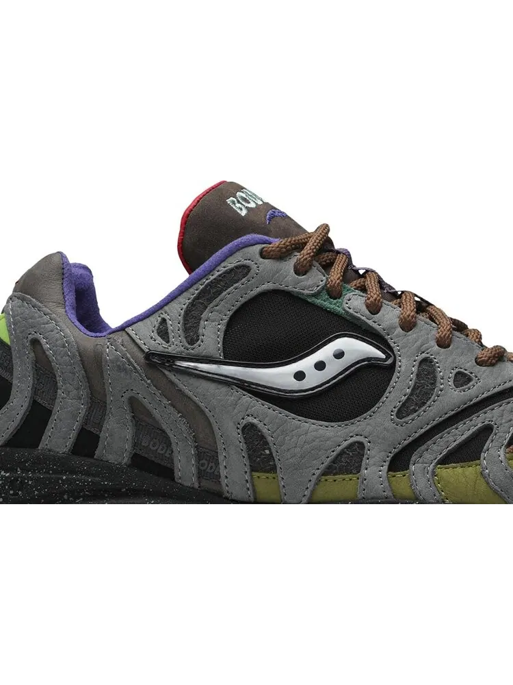 Кроссовки Saucony Bodega x Grid Azura 2000 Ever Ready — изображение 2 из 8, серый