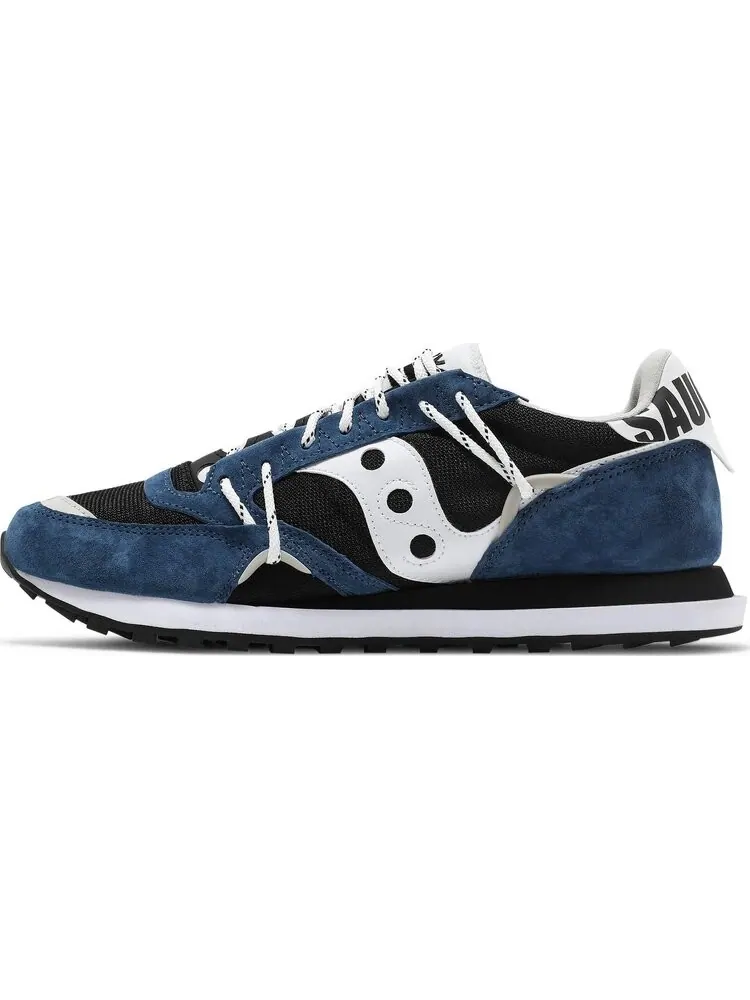 Кроссовки Saucony Jazz DST Abstract Collection - Navy White — изображение 3 из 8, синий