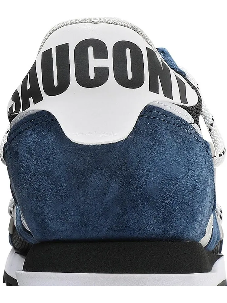 Кроссовки Saucony Jazz DST Abstract Collection - Navy White — изображение 7 из 8, синий