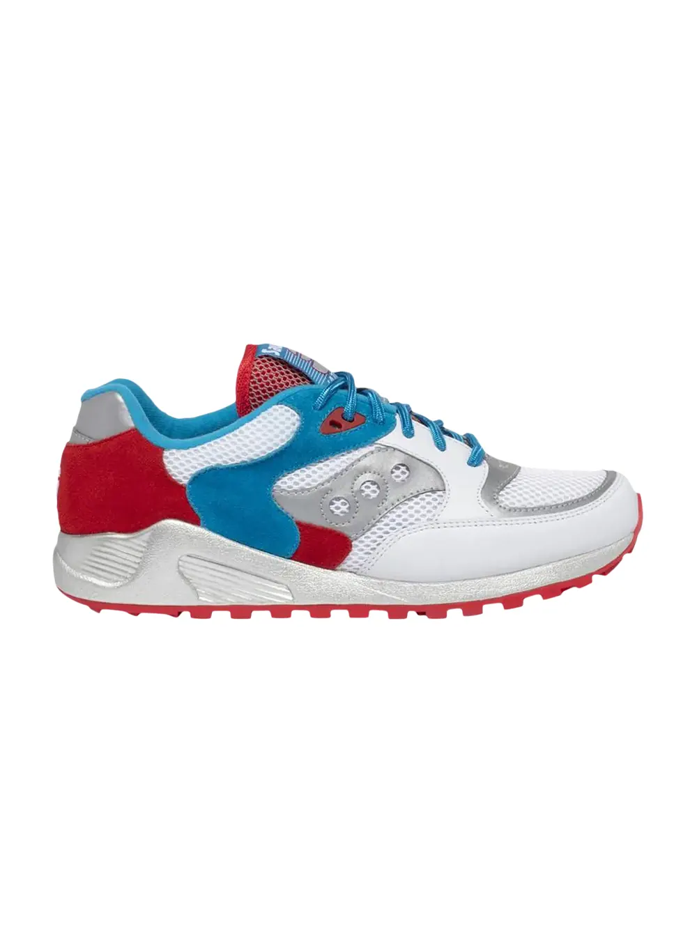 Кроссовки Boston Children's Hospital x Jazz 4000 Saucony — изображение 1 из 1, красный/белый/синий