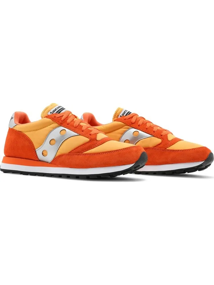 Кроссовки Saucony Jazz 81 Orange Aluminum Silver — изображение 8 из 8, оранжевый
