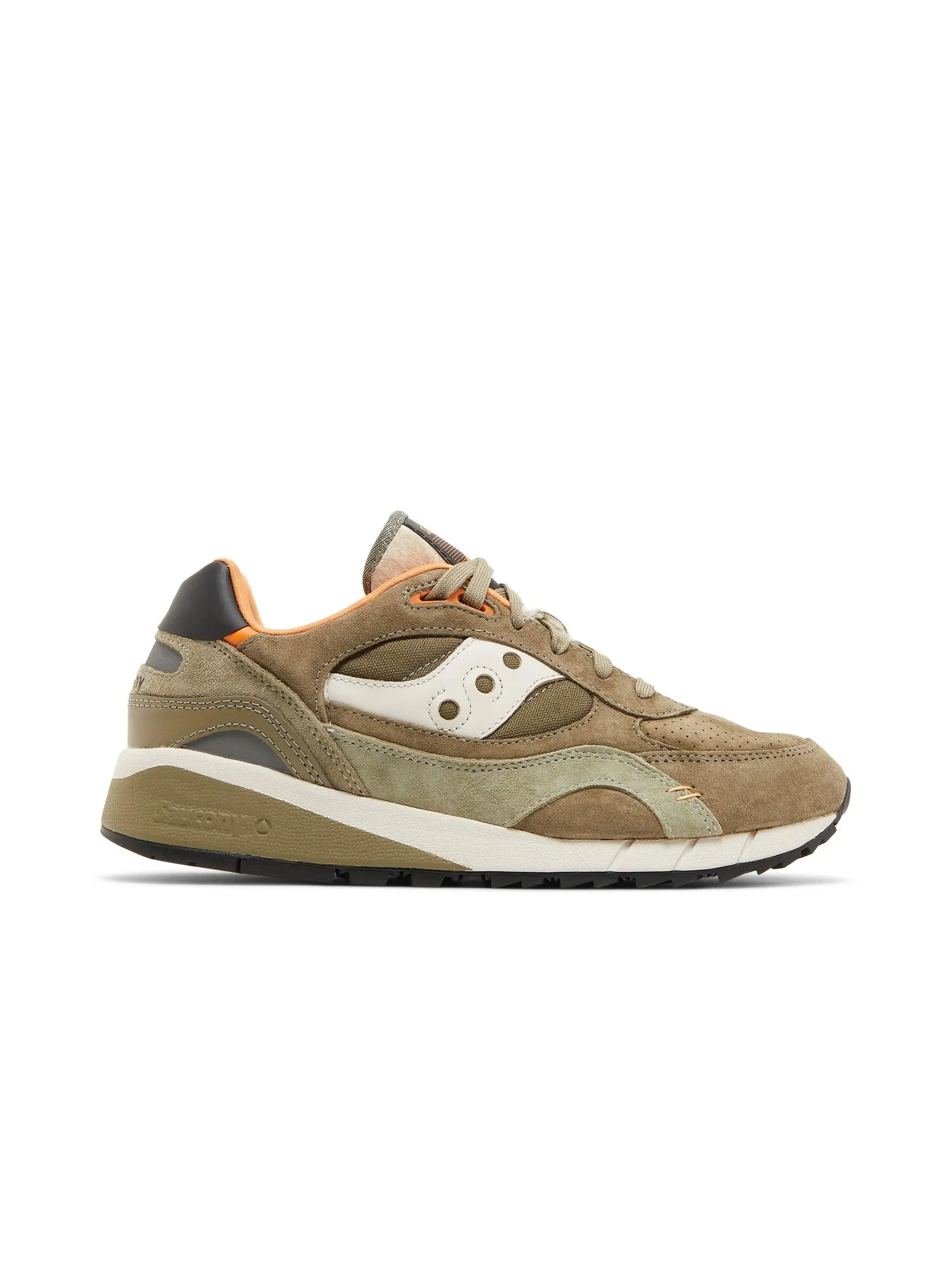 Кроссовки Shadow 6000 Saucony — изображение 1 из 8, оливковый/оранжевый