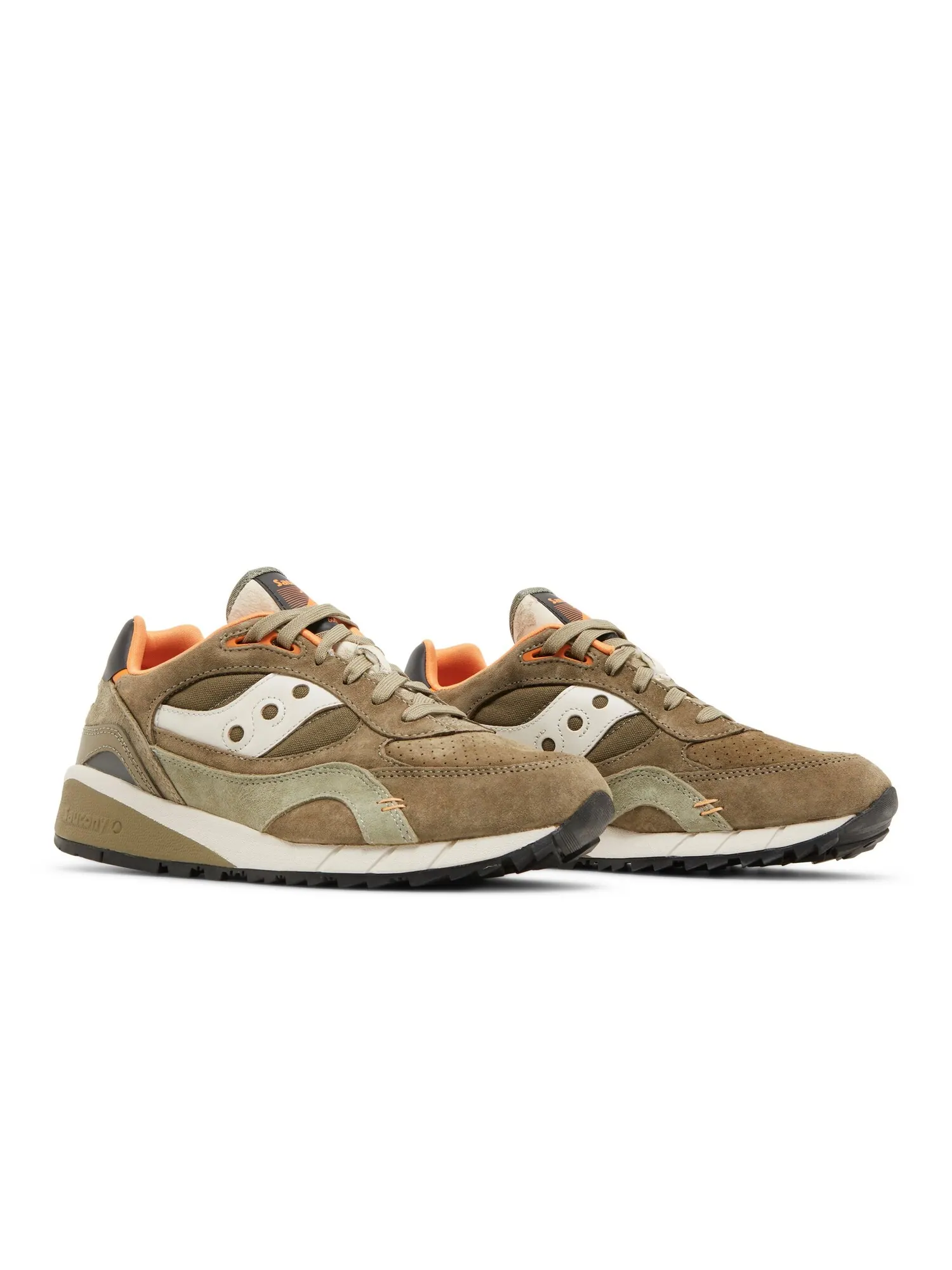 Кроссовки Shadow 6000 Saucony — изображение 8 из 8, оливковый/оранжевый