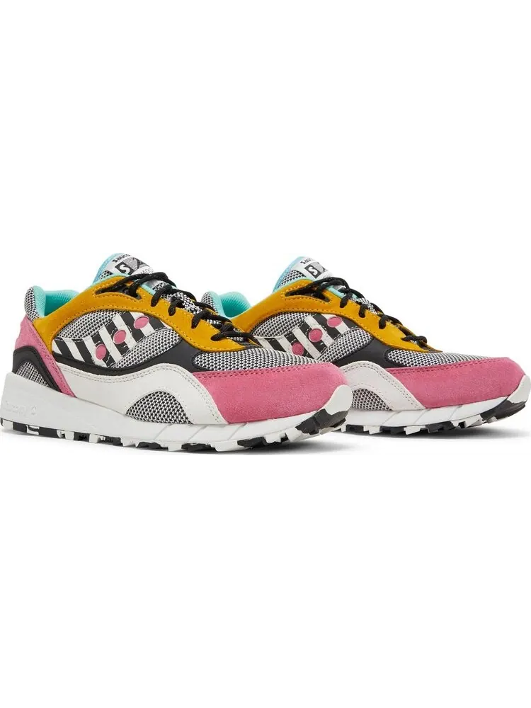 Кроссовки Saucony Shadow 6000 Licorice — изображение 8 из 8, розовый