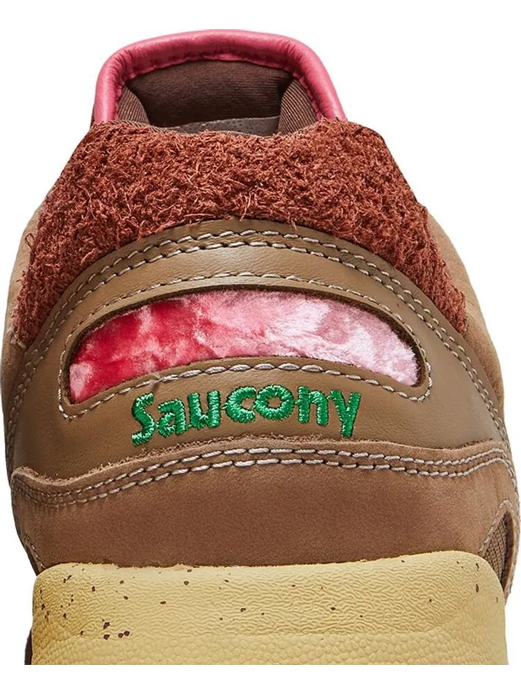 Кроссовки Saucony Feature x Shadow 6000 Chocolate Chip — изображение 7 из 8, коричневый
