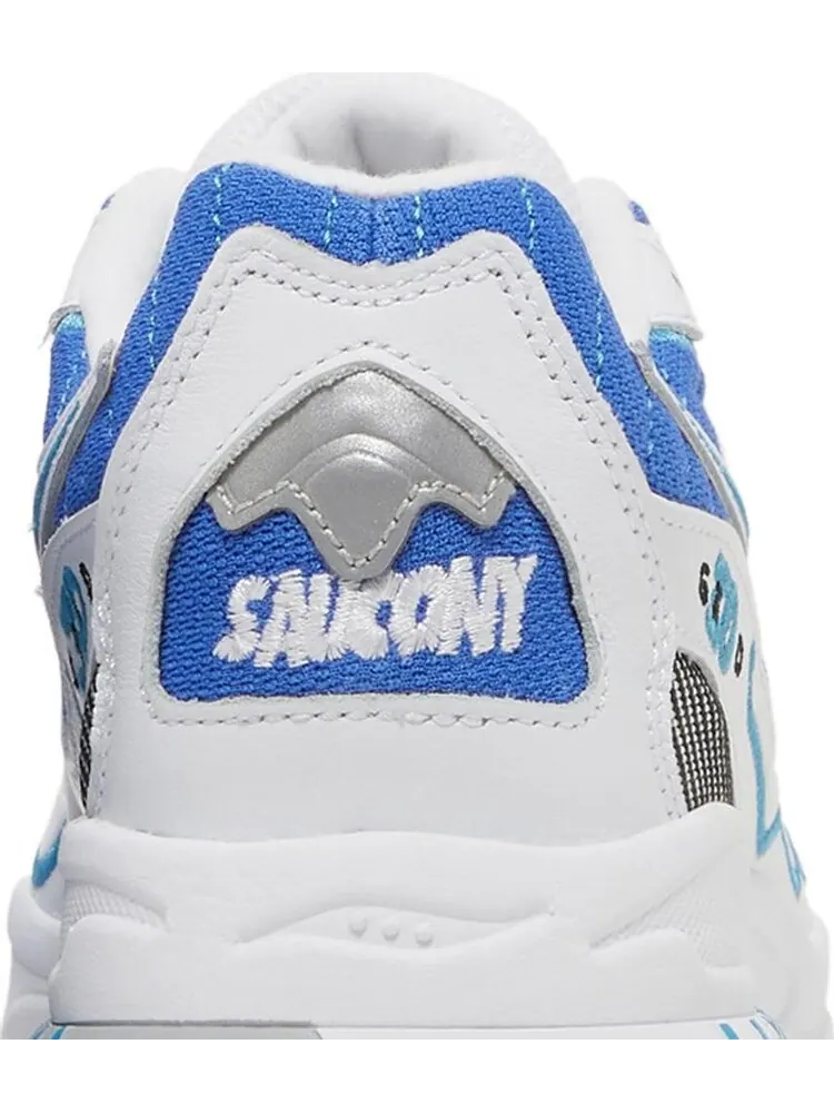 Кроссовки Saucony 3D Grid Hurricane White Royal — изображение 7 из 8, белый