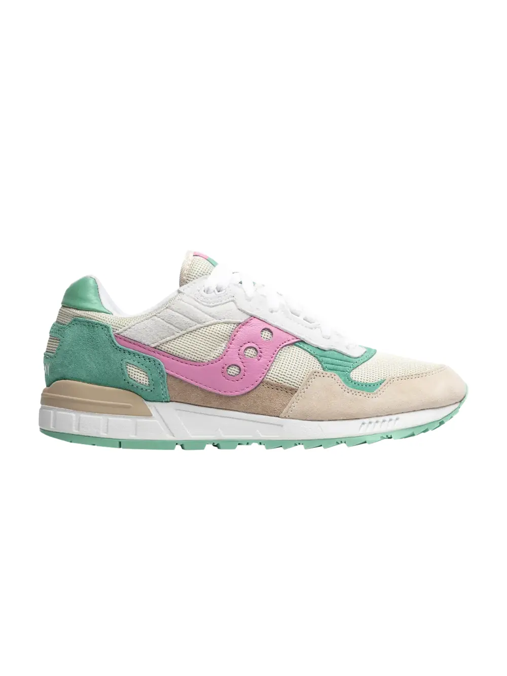 Кроссовки Shadow 5000 Saucony — изображение 1 из 1, бежевый/розовый
