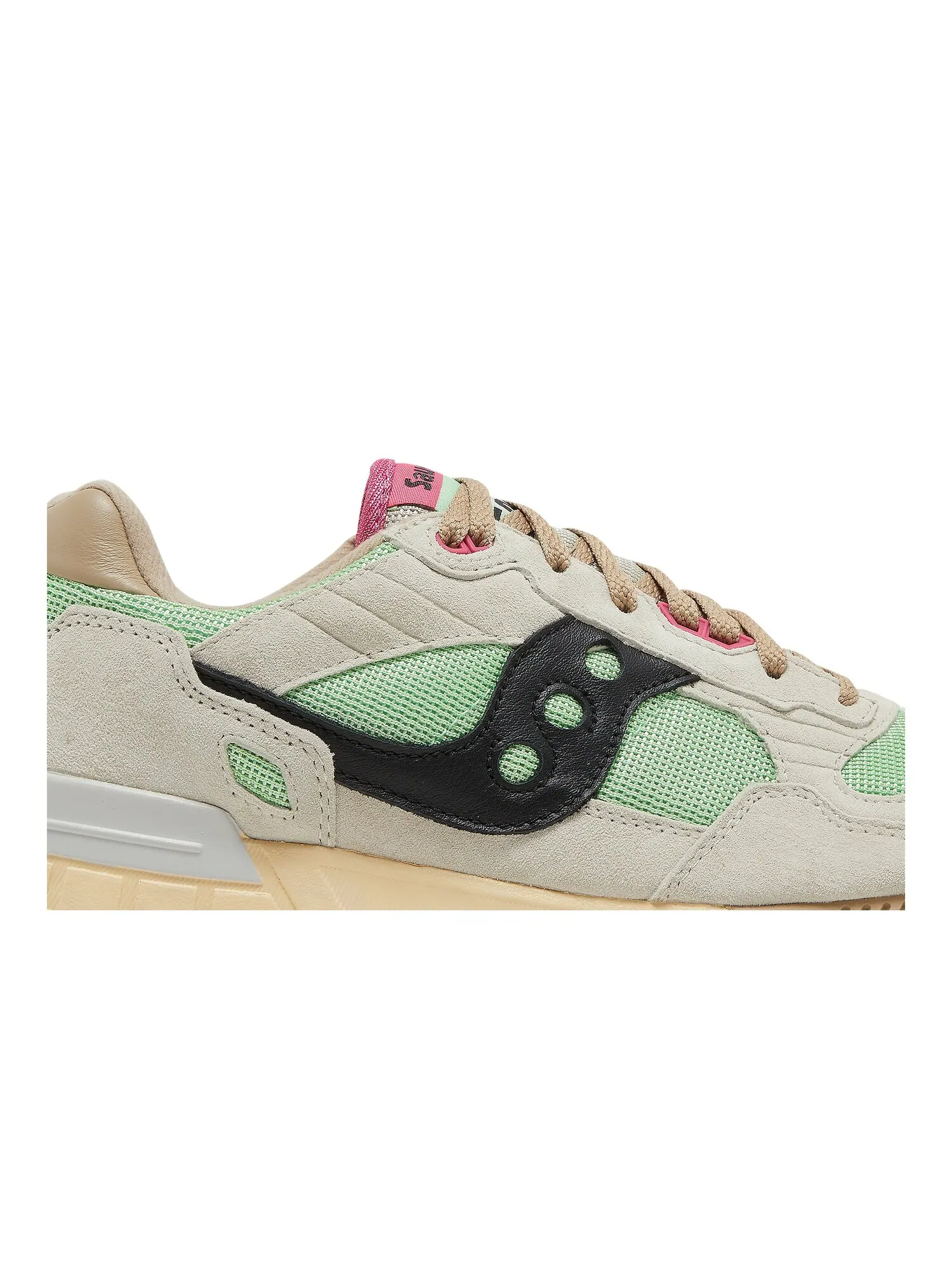 Кроссовки Shadow 5000 Saucony — изображение 2 из 8, бежевый/зеленый