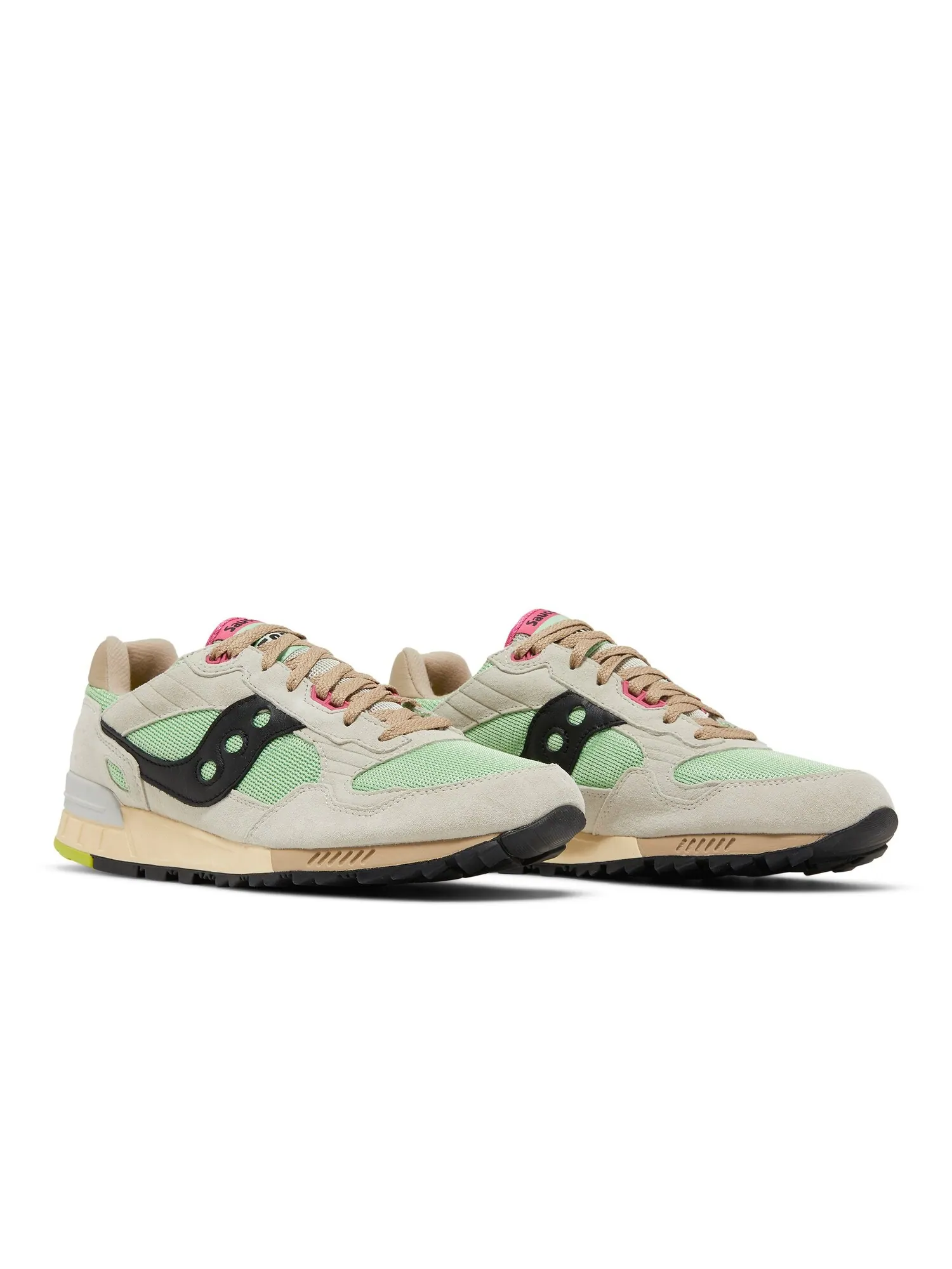 Кроссовки Shadow 5000 Saucony — изображение 8 из 8, бежевый/зеленый