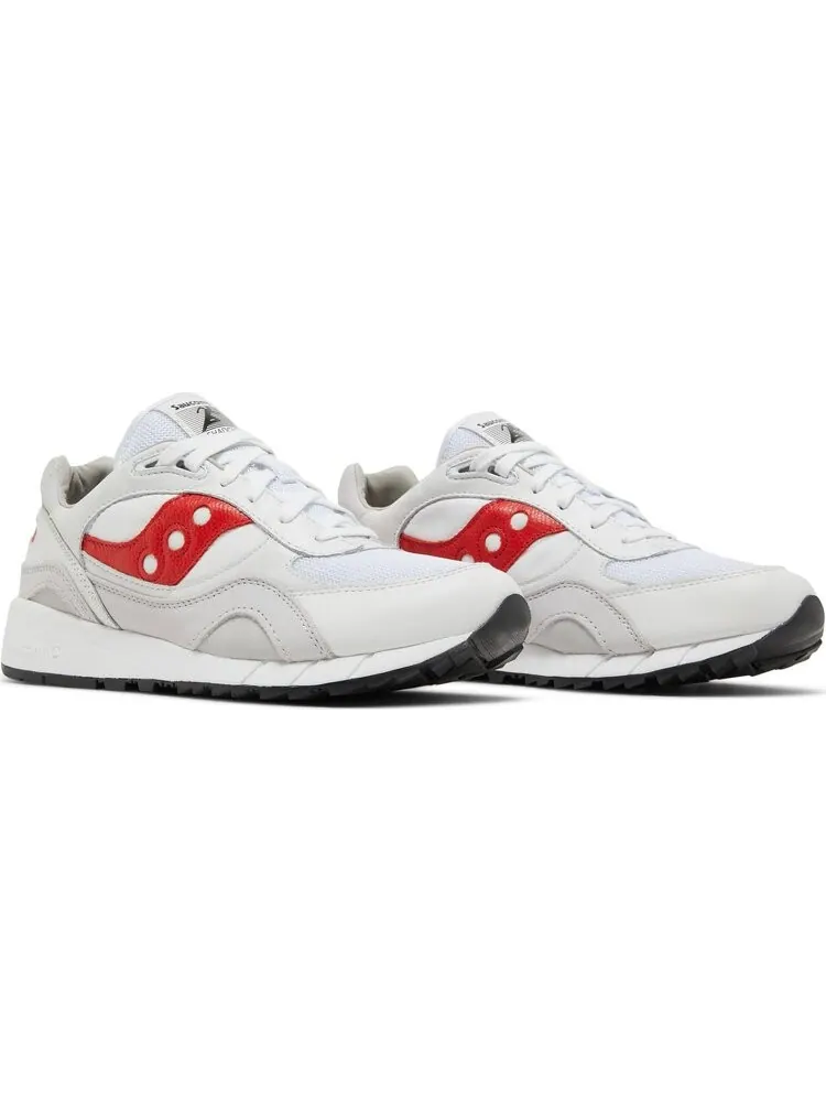 Кроссовки Saucony Shadow 6000 Premium White Red — изображение 8 из 8, белый