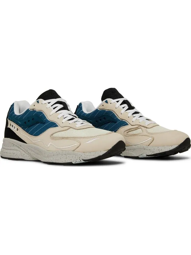 Кроссовки Saucony 3D Grid Hurricane Cream Blue — изображение 8 из 8, бежевый