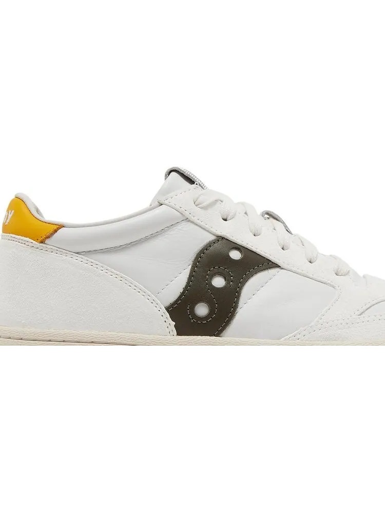 Кроссовки Saucony Jazz Court Premium White Green — изображение 2 из 8, белый