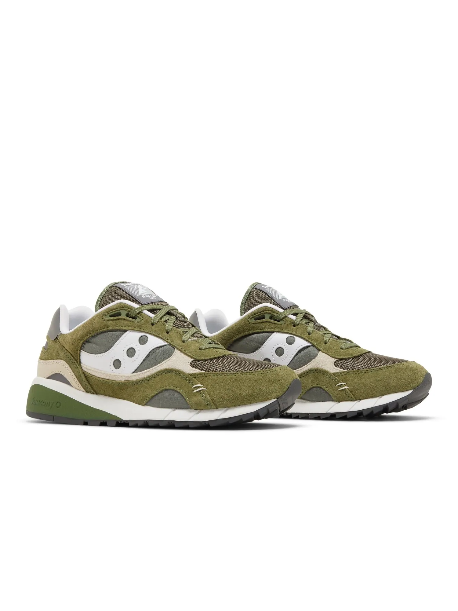 Кроссовки Shadow 6000 Premium Saucony — изображение 8 из 8, зеленый/бежевый